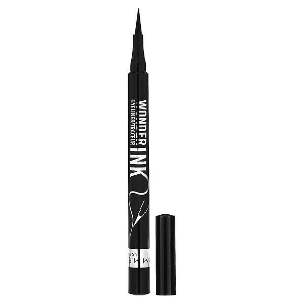 Wonder'Ink Eyeliner, Waterproof, 001 Black, 0.03 fl oz (1 ml) Rimmel London