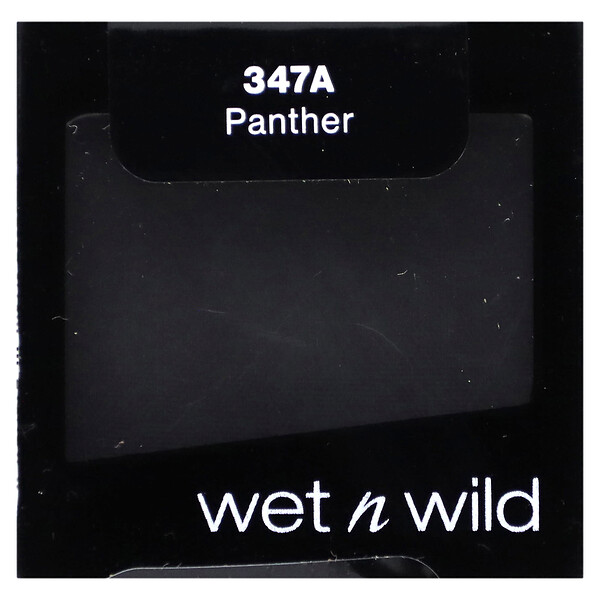 Тени для век Single, 347A Panther, 0,06 унции (1,7 г) Wet n Wild