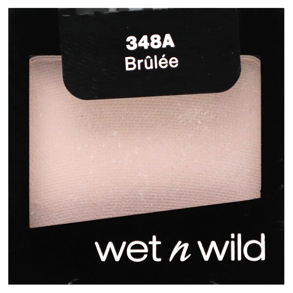 Тени для век Single, оттенок 348A Brulee, 0,06 унции (1,7 г) Wet n Wild