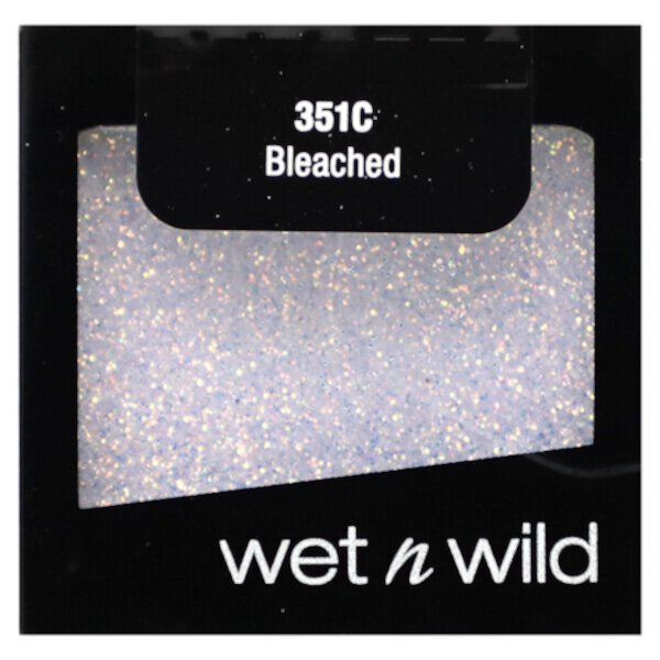 Glitter Single, отбеленный 351C, 0,05 унции (1,4 г) Wet n Wild
