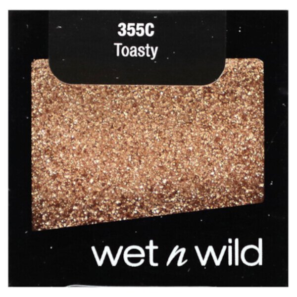 Glitter Single, 355C Toasty, 0,05 унции (1,4 г) Wet n Wild