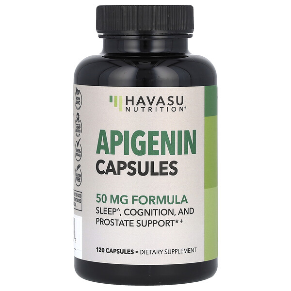 Апигенин, 50 мг, 120 капсул Havasu Nutrition