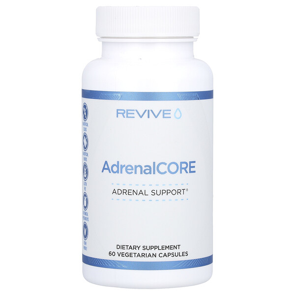 AdrenalCORE, 60 вегетарианских капсул RéVive