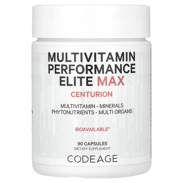 Мультивитамин Performance Elite Max - 90 капсул - Codeage Codeage