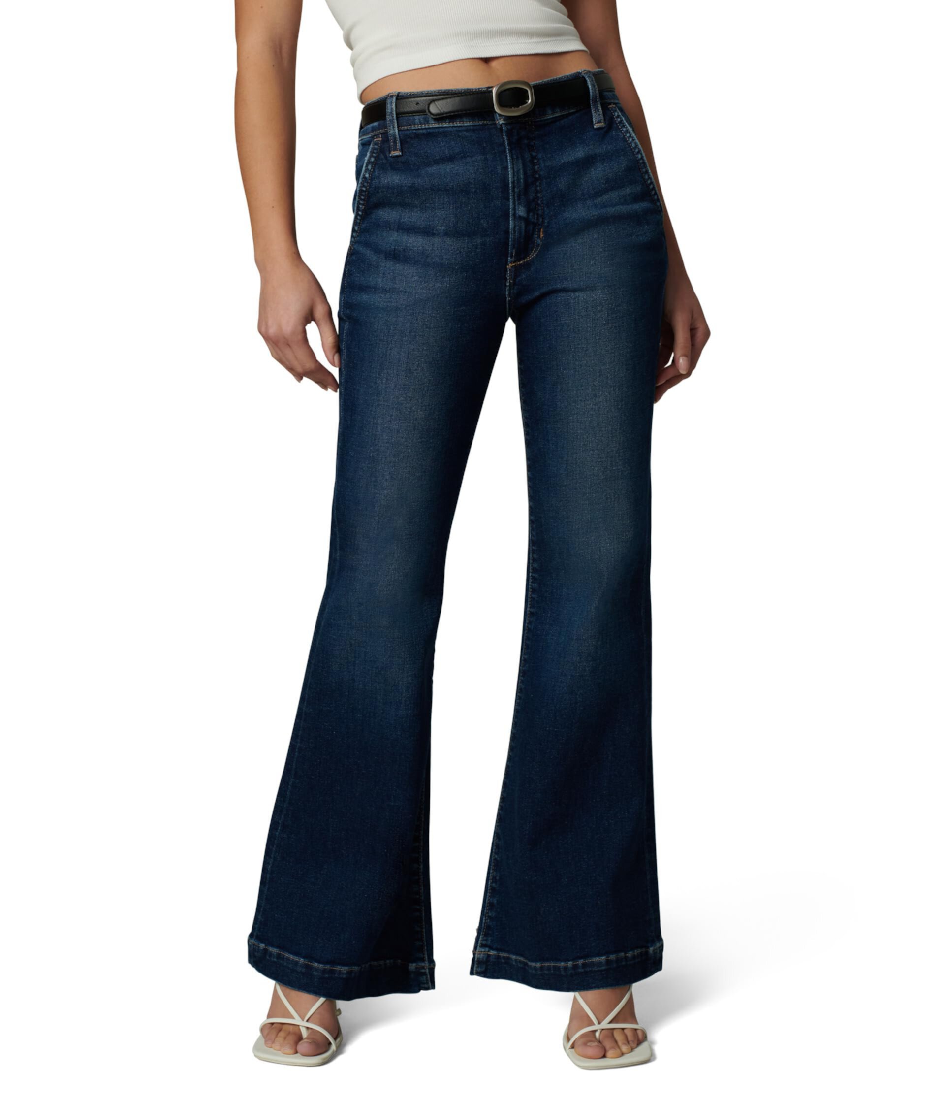 Женские Широкие джинсы Joe's Jeans The Molly Trouser Petite Joe's Jeans