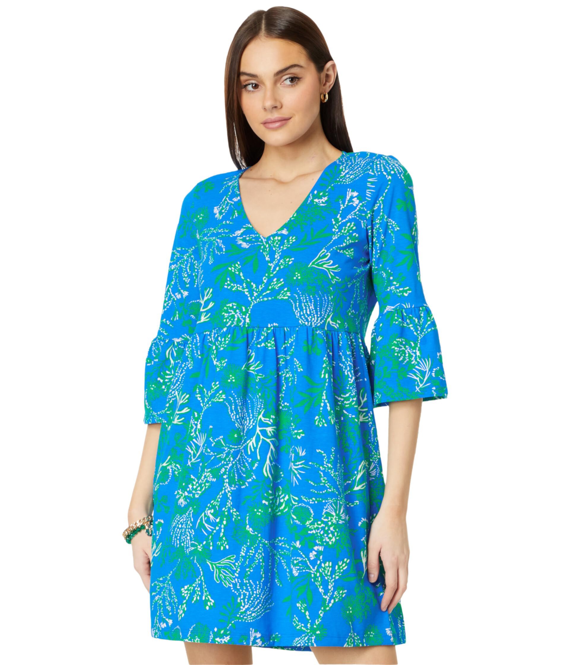 Jannie V-Neck 3/4 Sleeve Dress Lilly Pulitzer