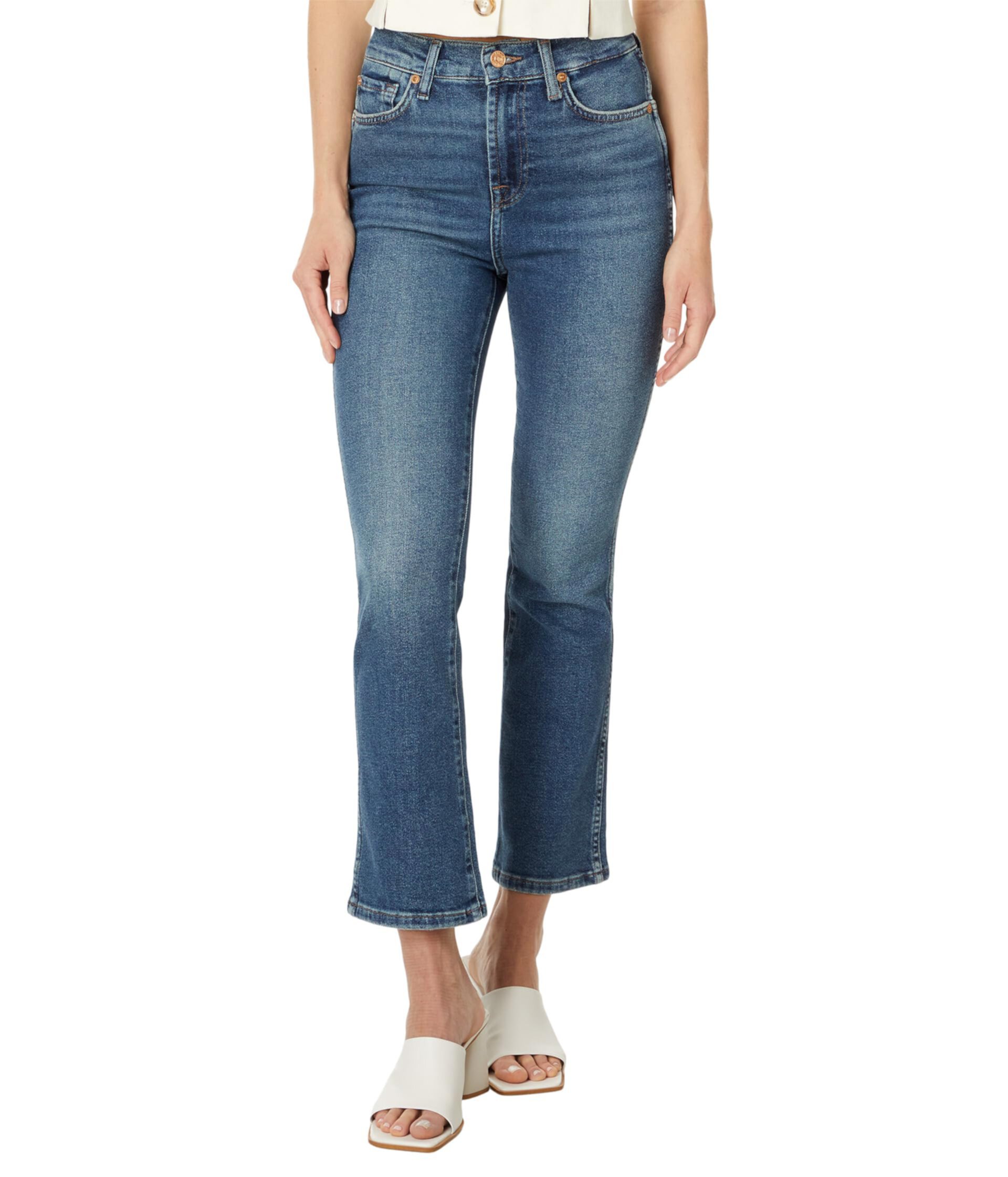 Женские Брюки 7 For All Mankind Hw Slim Kick 7 For All Mankind