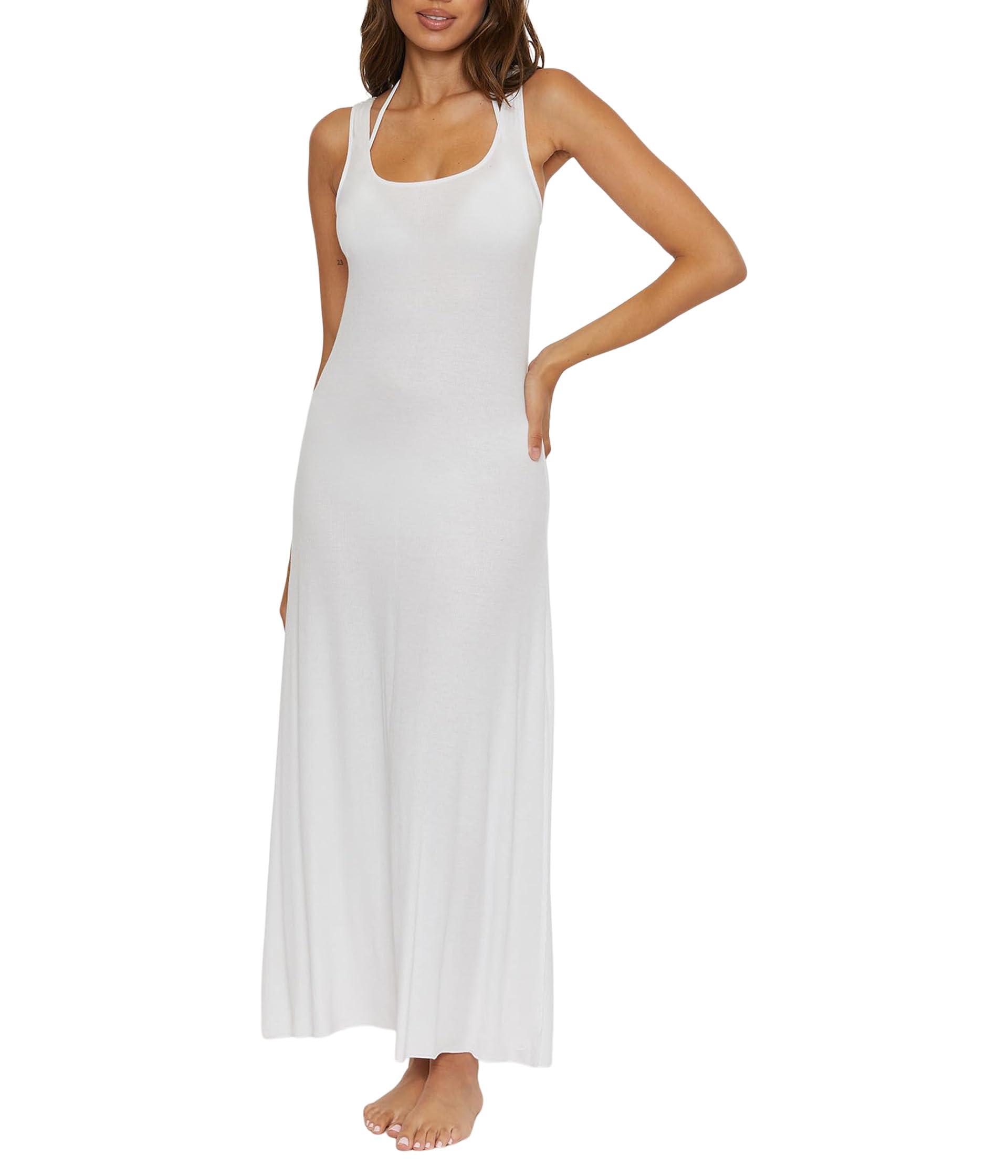 Mykonos Rib Maxi Dress Becca