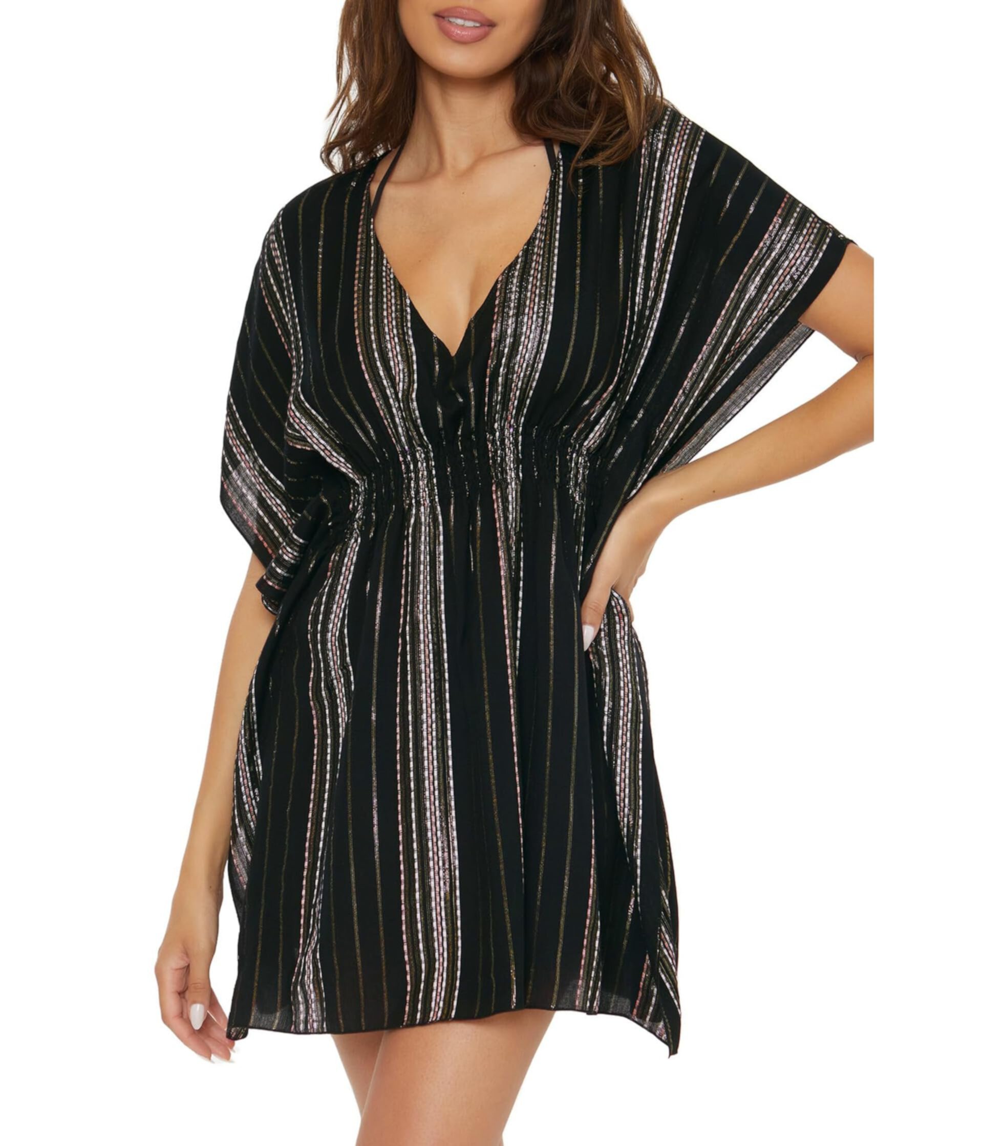 Radiance Metallic Stripe Tunic Becca