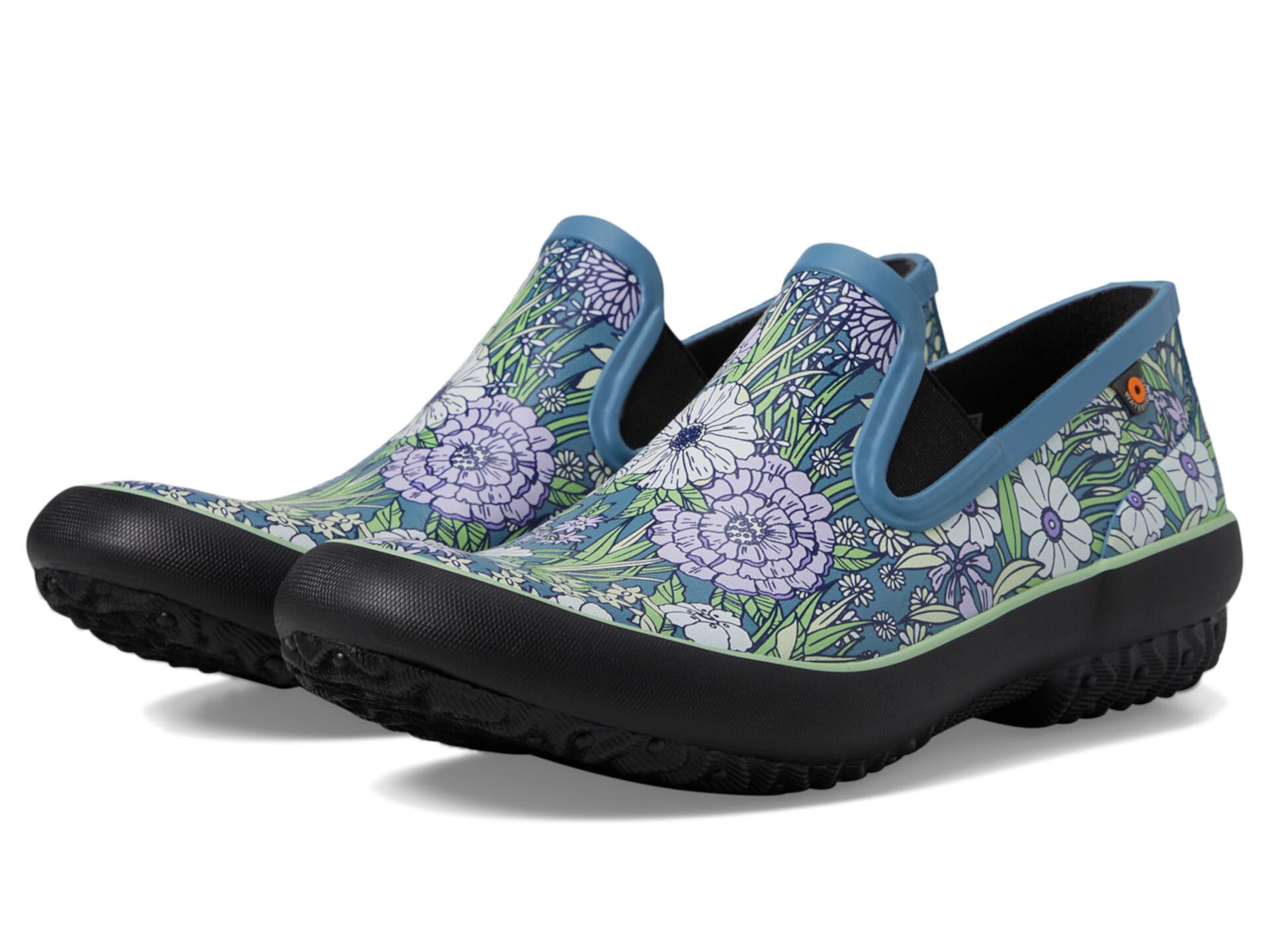 Туфли Patch Slip-On - Vintage Floral с влагозащитной стелькой и системой контроля запаха Bogs