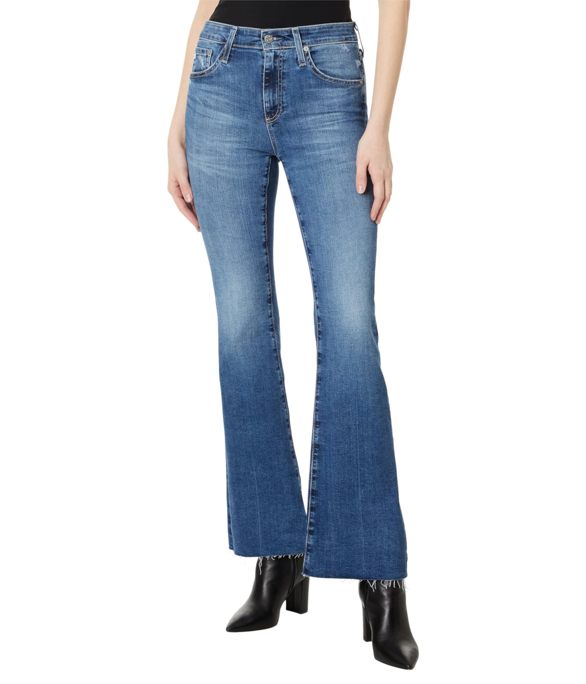 Джинсы Farrah High Rise Bootcut в цвете 13 Years Levity AG Jeans
