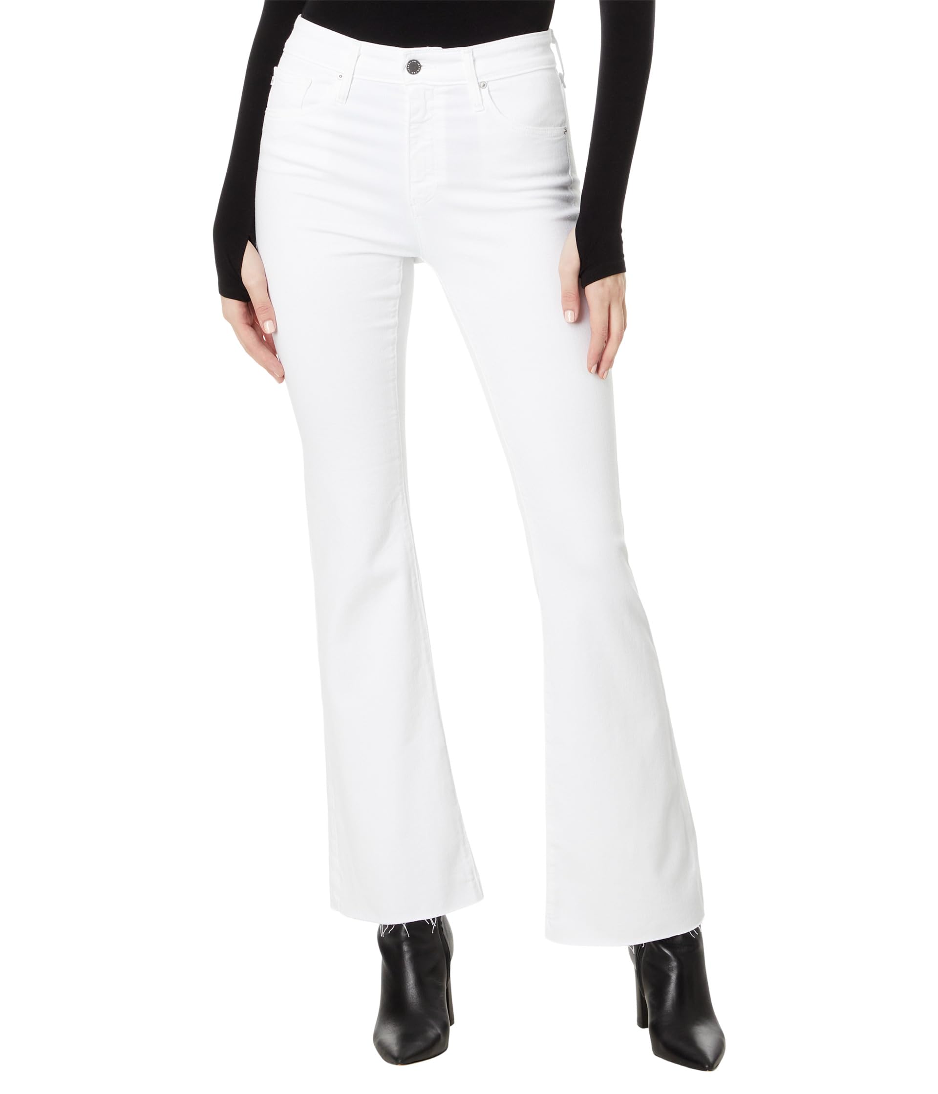 Ботинки Farrah High Rise в цвете Cloud White AG Jeans