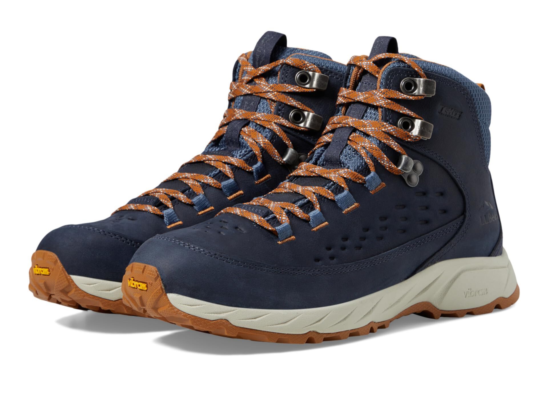 Непромокаемые ботинки Trailfinder Waterproof Hiker Mid для активного отдыха, Нубук, размер 9 L.L.Bean