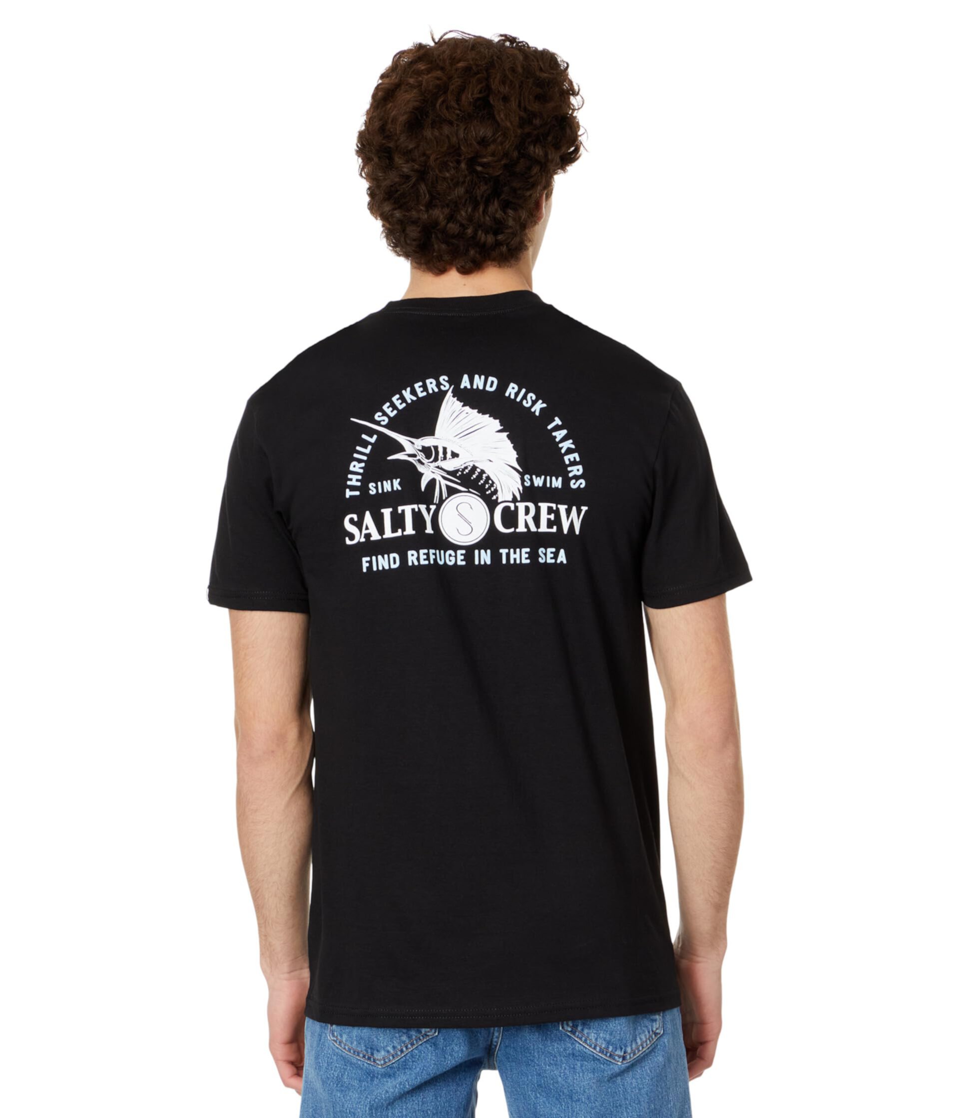 Классическая футболка с короткими рукавами Yacht Club Salty Crew