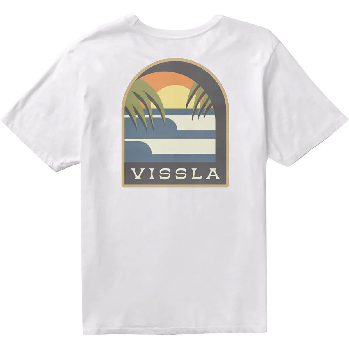 Мужская Футболка VISSLA Out The Window Premium VISSLA