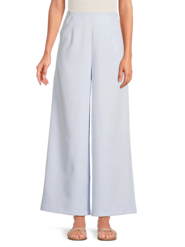 Женские Повседневные брюки Saks Fifth Avenue High Rise Wide Leg Saks Fifth Avenue