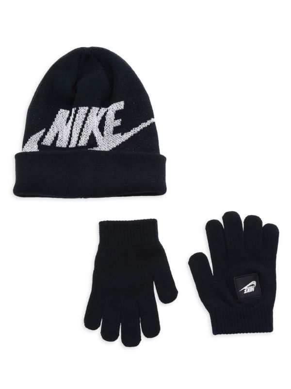 Комплект аксессуаров Nike Nan 2-Piece Logo Beanie & Gloves Set Nike