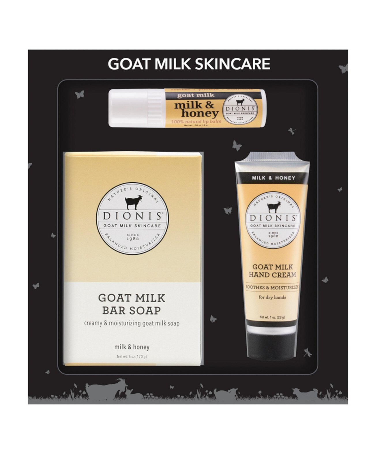 Milk & Honey Goat Milk 3 PC Gift Set Dionis