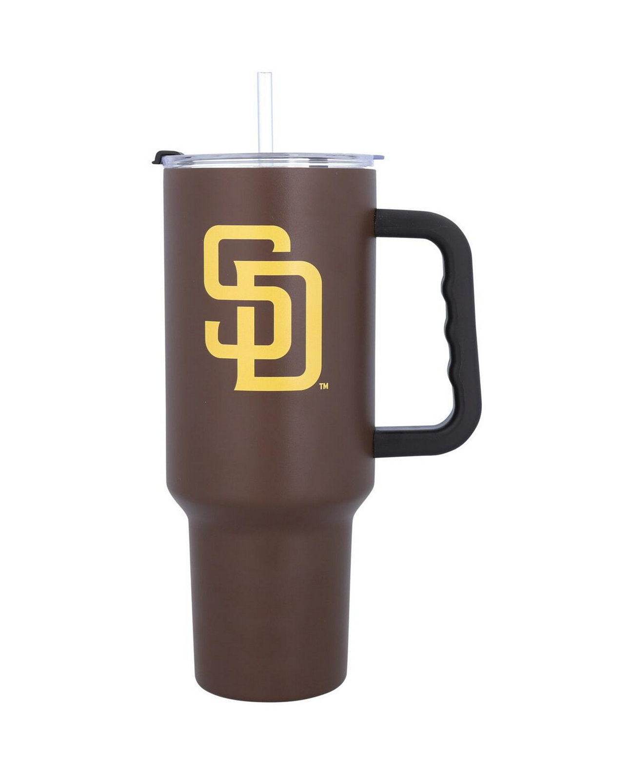 Дорожный стакан San Diego Padres на 40 унций с ручкой Logo Brand