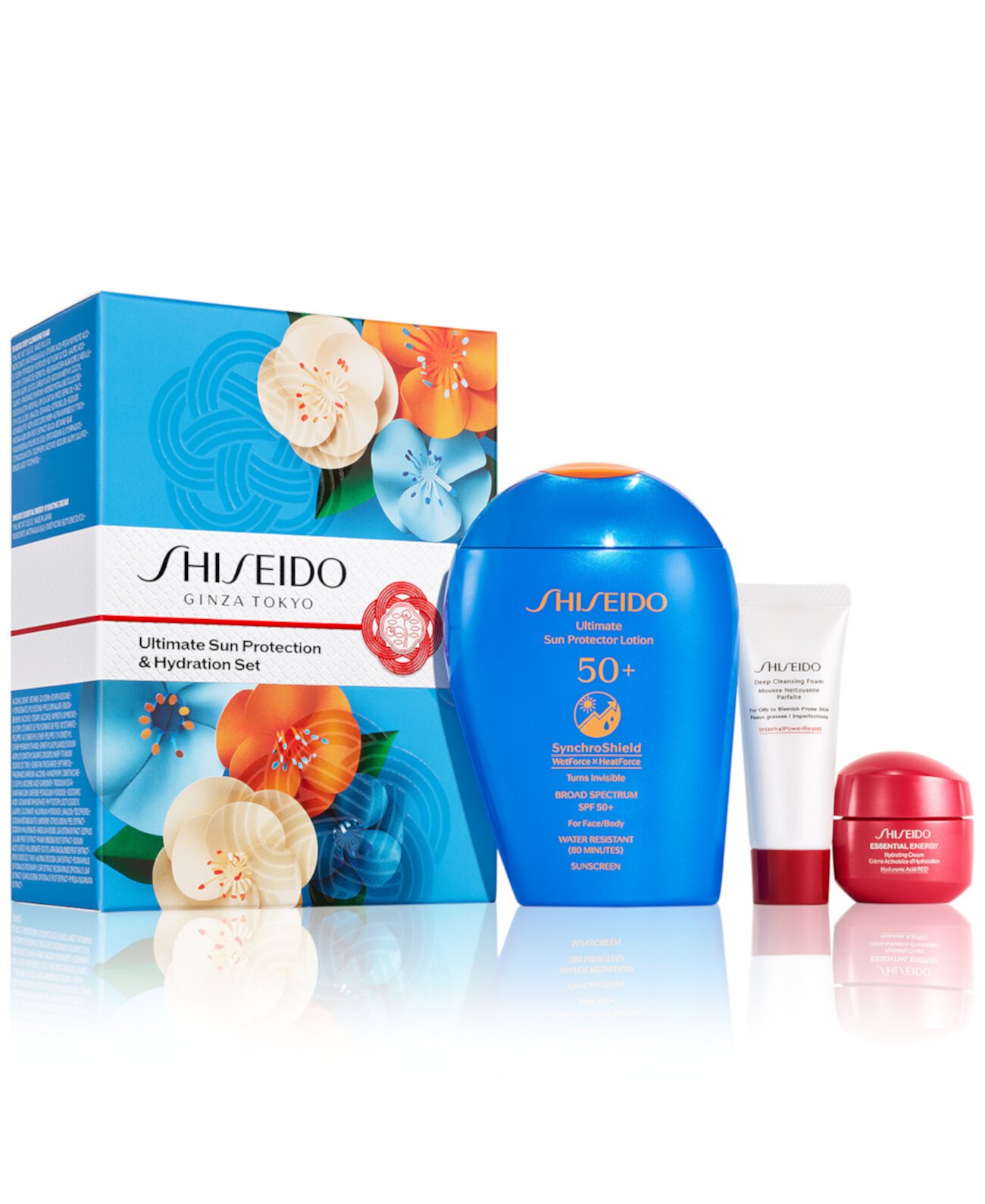 3 шт. Набор для ухода за кожей «Максимальная защита от солнца и увлажнение» Shiseido