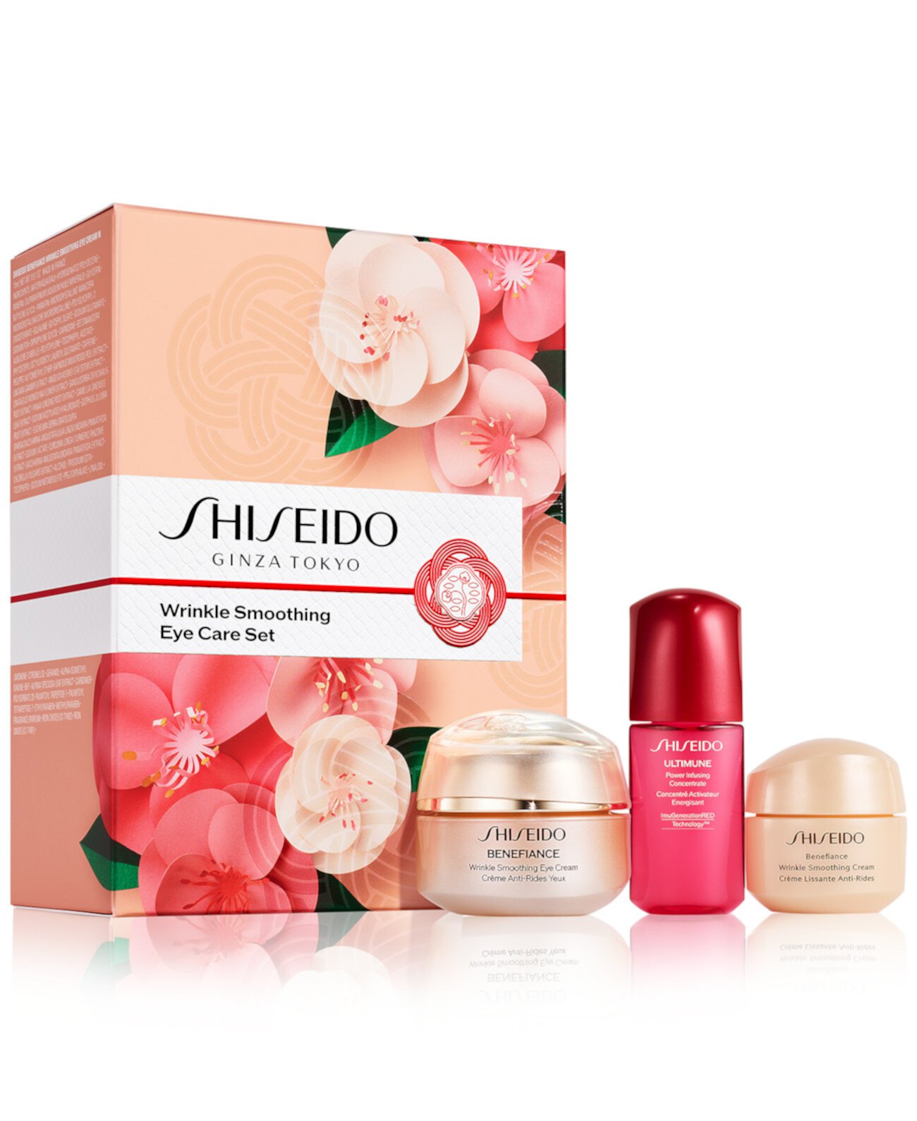 3 шт. Набор для ухода за глазами, разглаживающий морщины Shiseido