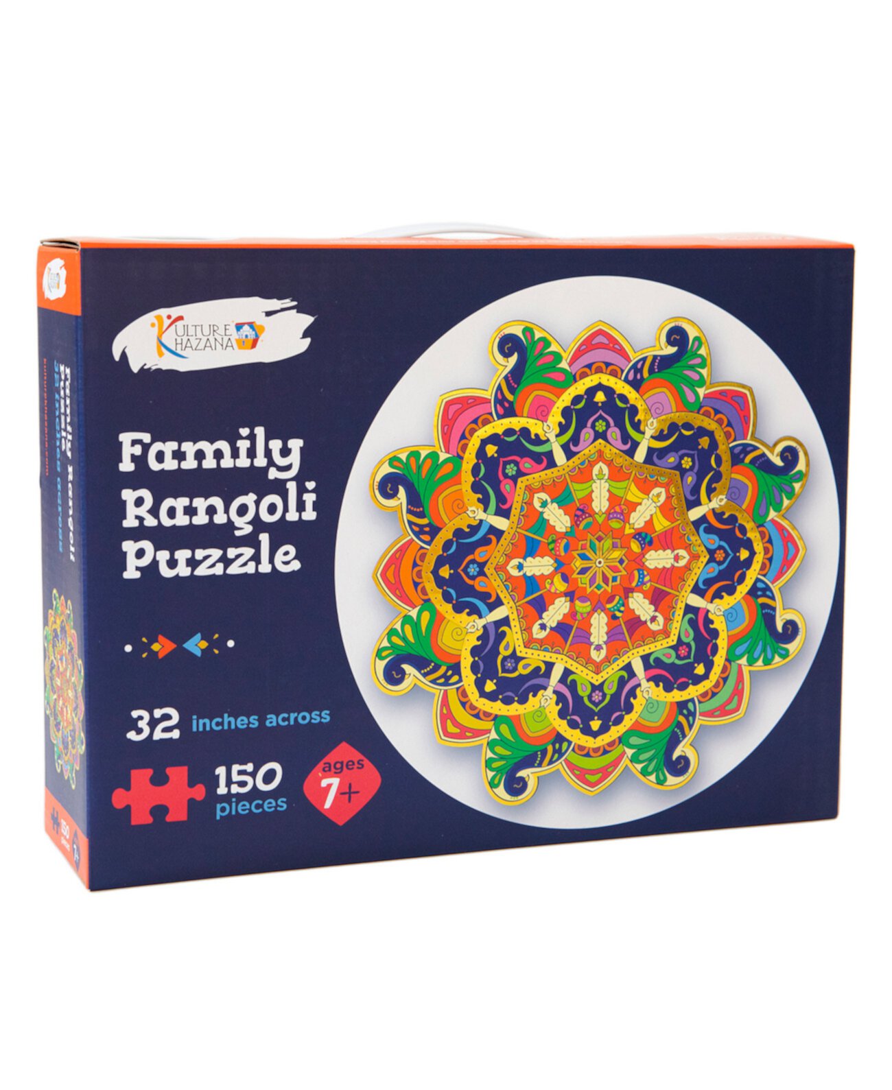 Напольный пазл Family Rangoli Diwali Holi, 150 деталей Kulture Khazana