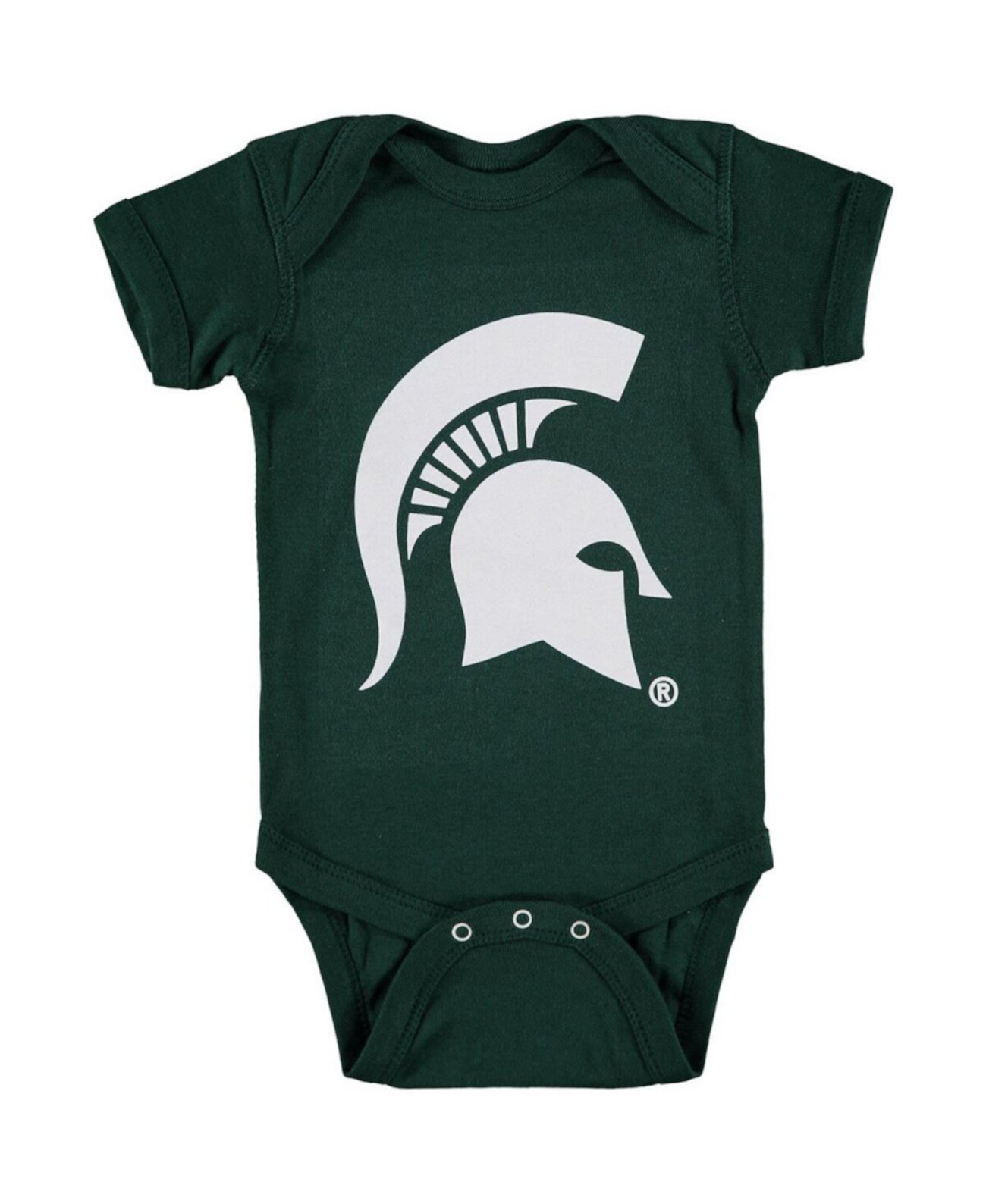 Боди Two Feet Ahead Для мальчиков Девочек Michigan State Spartans Big Logo Two Feet Ahead