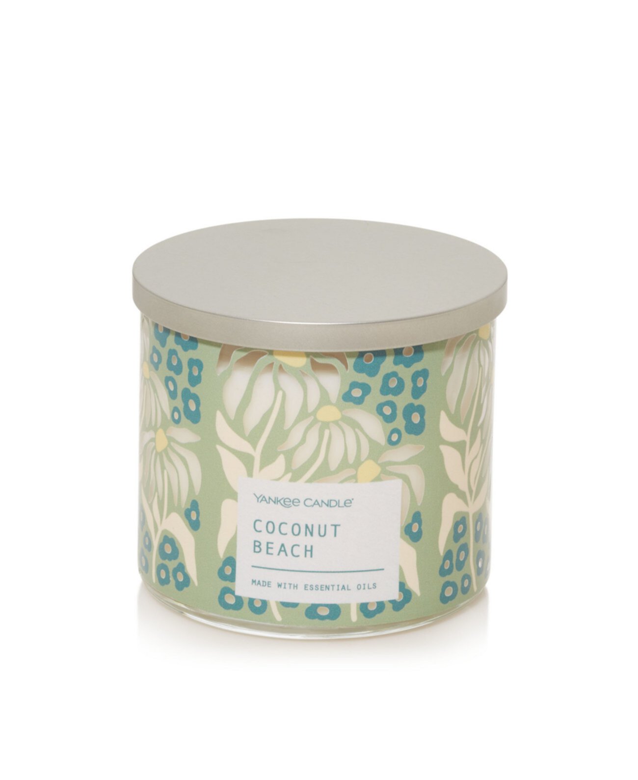 Coconut Beach Decorative 3-Wick Tumbler Candle, 14.5 oz Yankee Candle