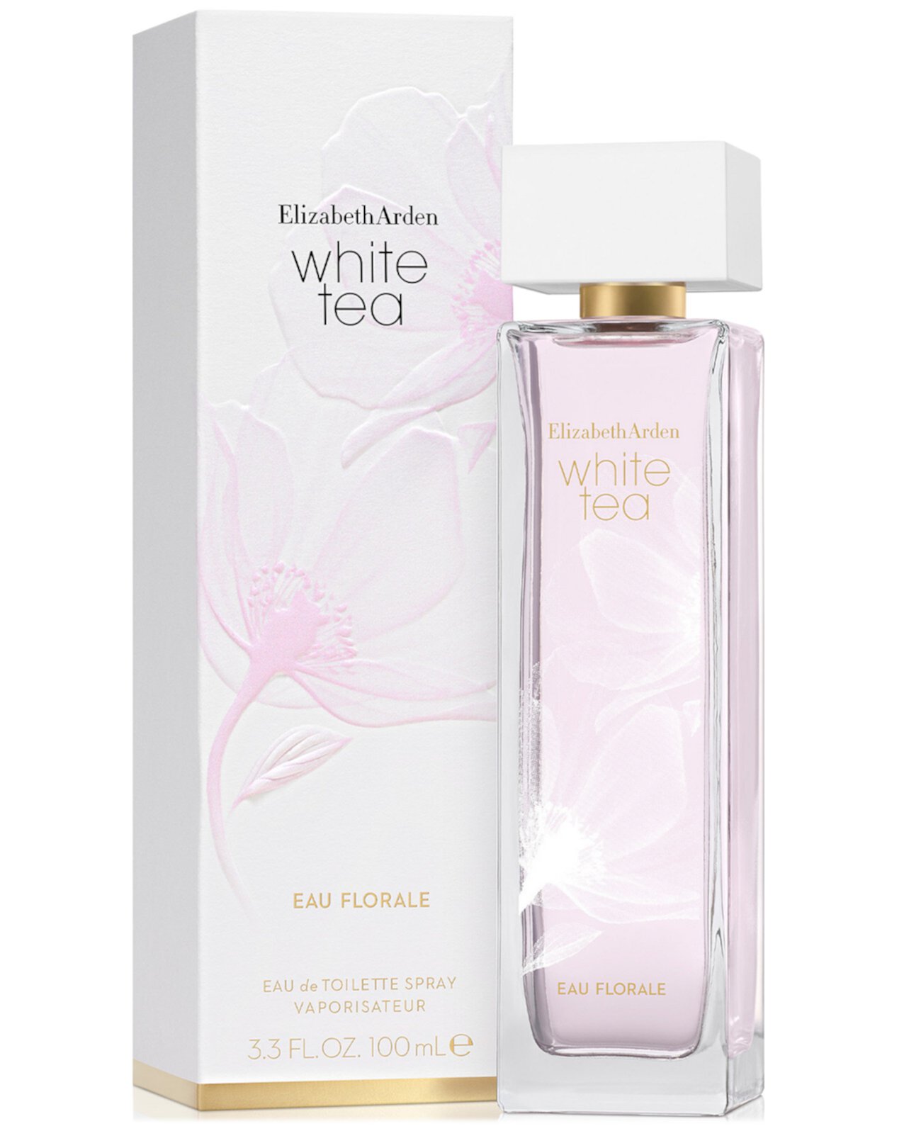 Туалетная вода White Tea Eau Florale, 100 мл. Цветочные нотки, свежесть, мускусный шлейф. Elizabeth Arden