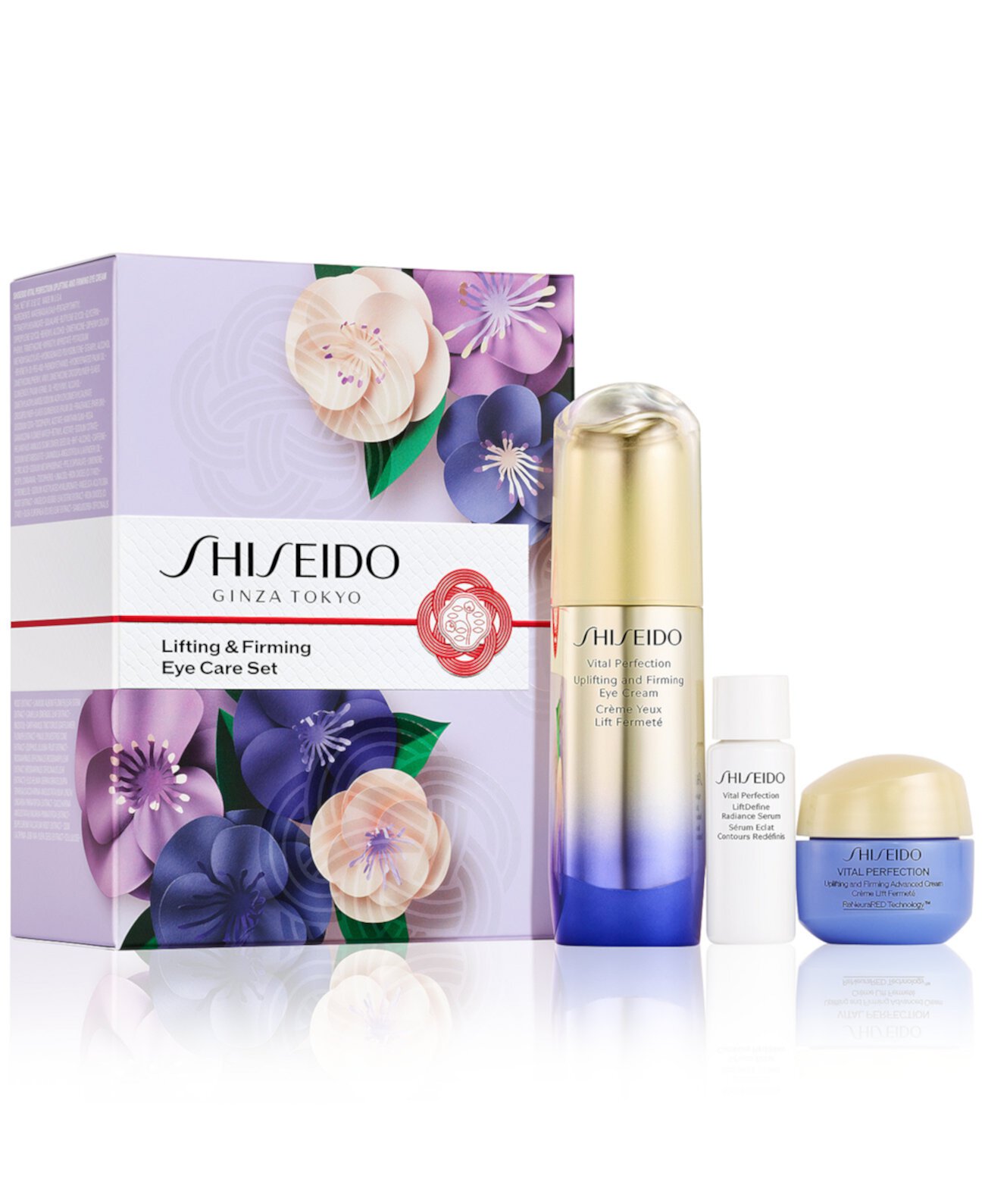 3 шт. Подтягивающий и укрепляющий набор для ухода за глазами Shiseido