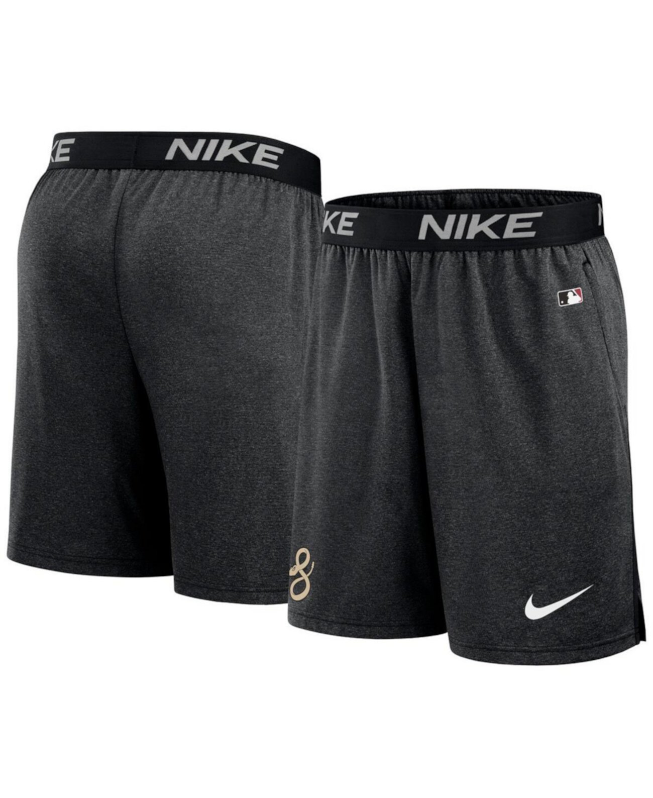 Мужские черные шорты для тренировок Arizona Diamondbacks City Connect Nike