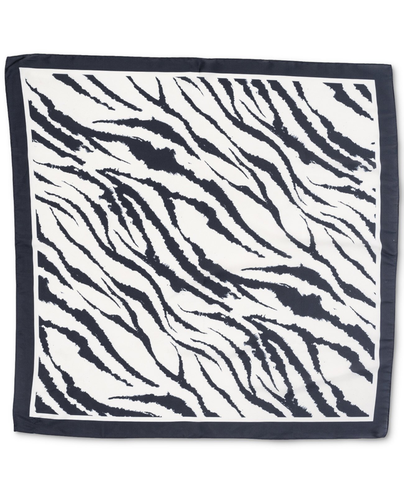 Женский квадратный шарф в полоску под зебру, созданный для Macy's I.N.C. International Concepts