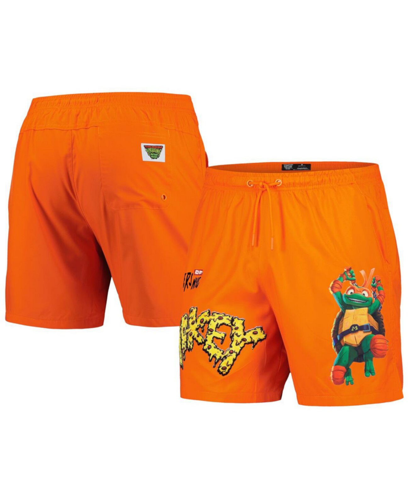 Мужские оранжевые тканые шорты Teenage Mutant Ninja Turtles Mikey Defender Freeze Max