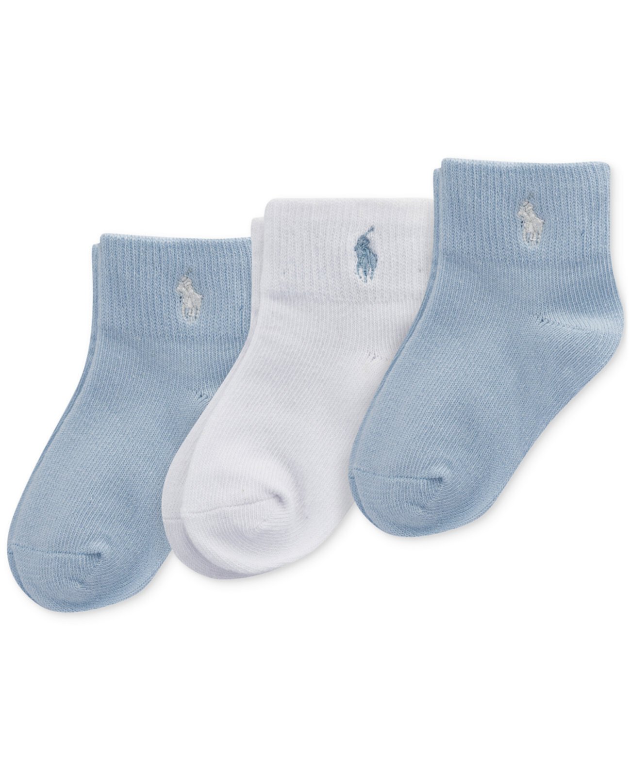 Носки Polo Ralph Lauren Для мальчиков Baby Boys 3-Pk. Turn-Cuff Socks Polo Ralph Lauren