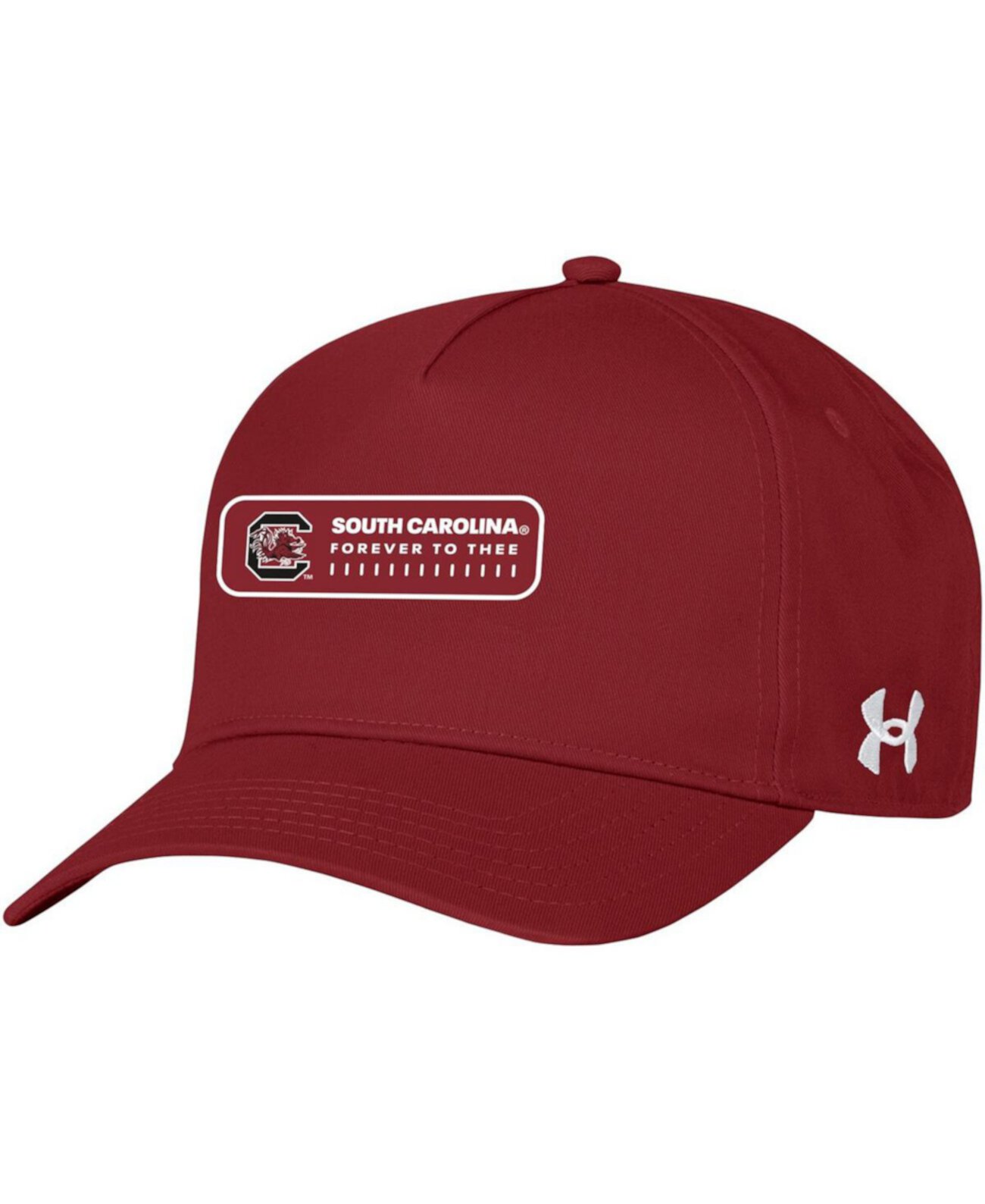 Бейсболка Under Armour Men's Garnet South Carolina Gamecocks 2023 Sideline Adjustable Hat Under Armour