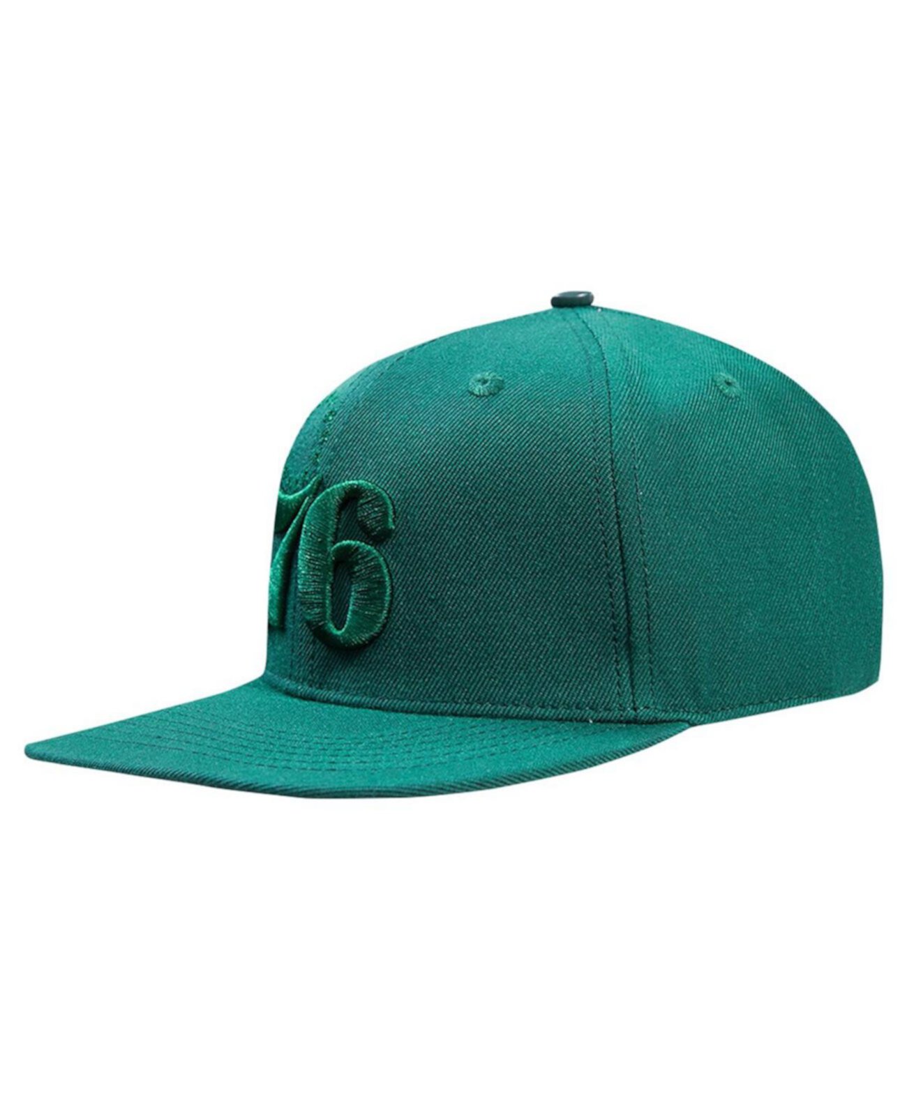 Бейсболка Pro Standard Men's Forest Green Philadelphia 76ers Tonal Logo Snapback Pro Standard