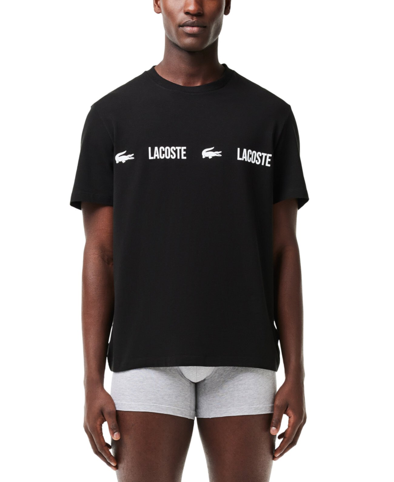 Мужская футболка с логотипом в нижнем белье Lacoste