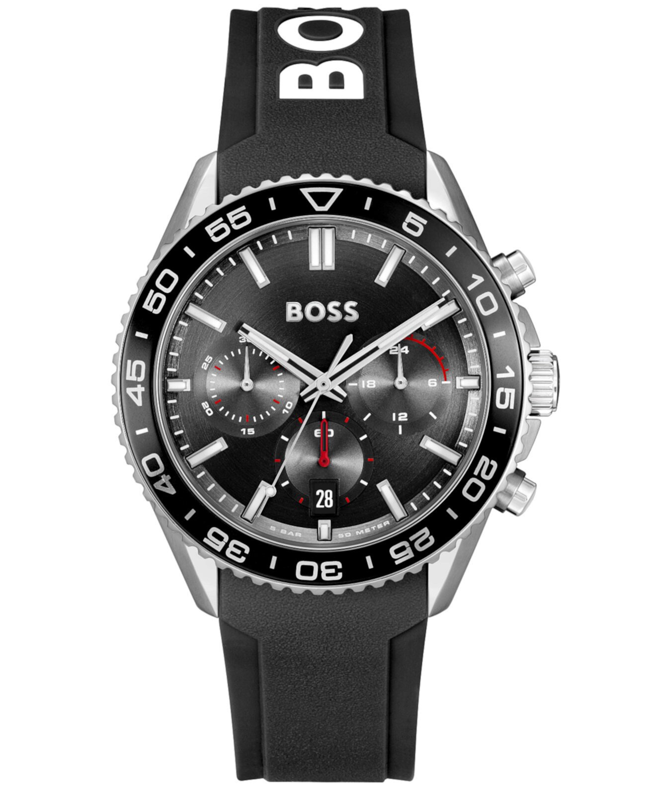 Смарт часы BOSS Men's Runner Quartz Chrono 44mm BOSS