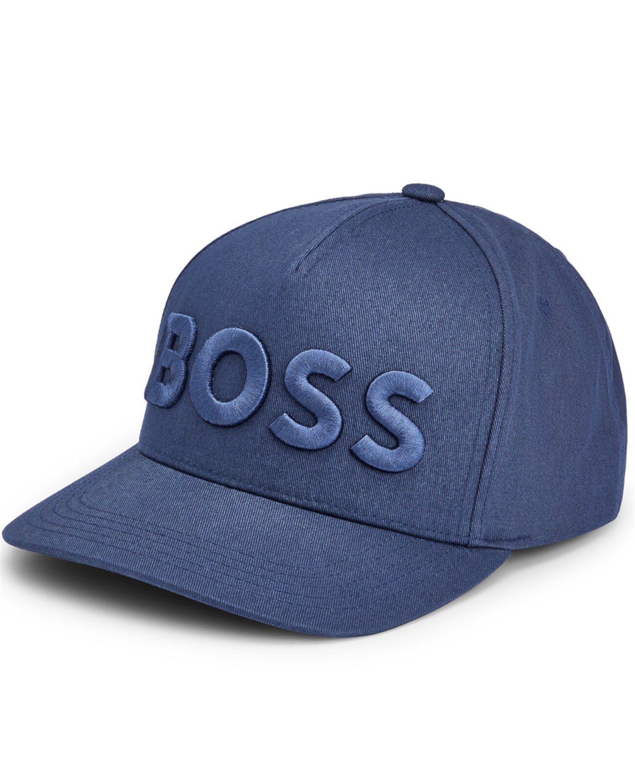 Мужская пятипанельная кепка с вышитым логотипом BOSS