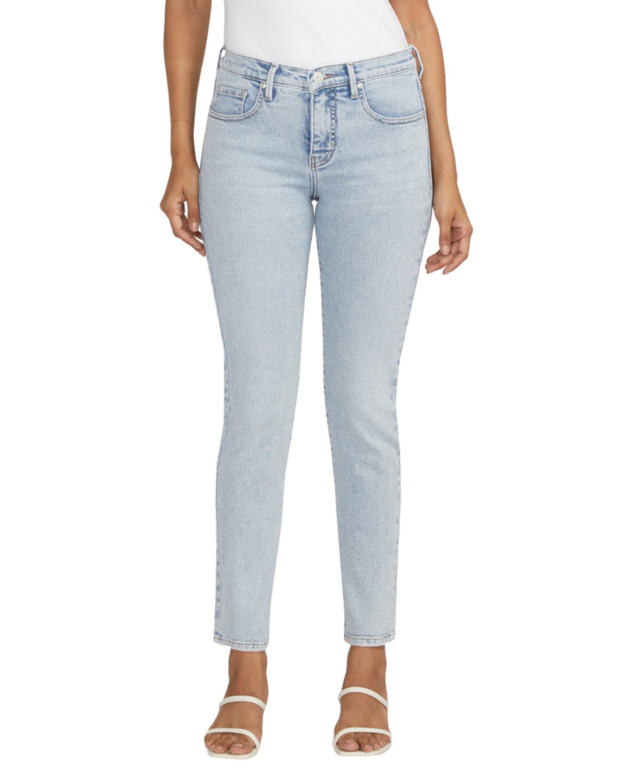 Women's Cassie Mid Rise Straight Leg Jeans JAG