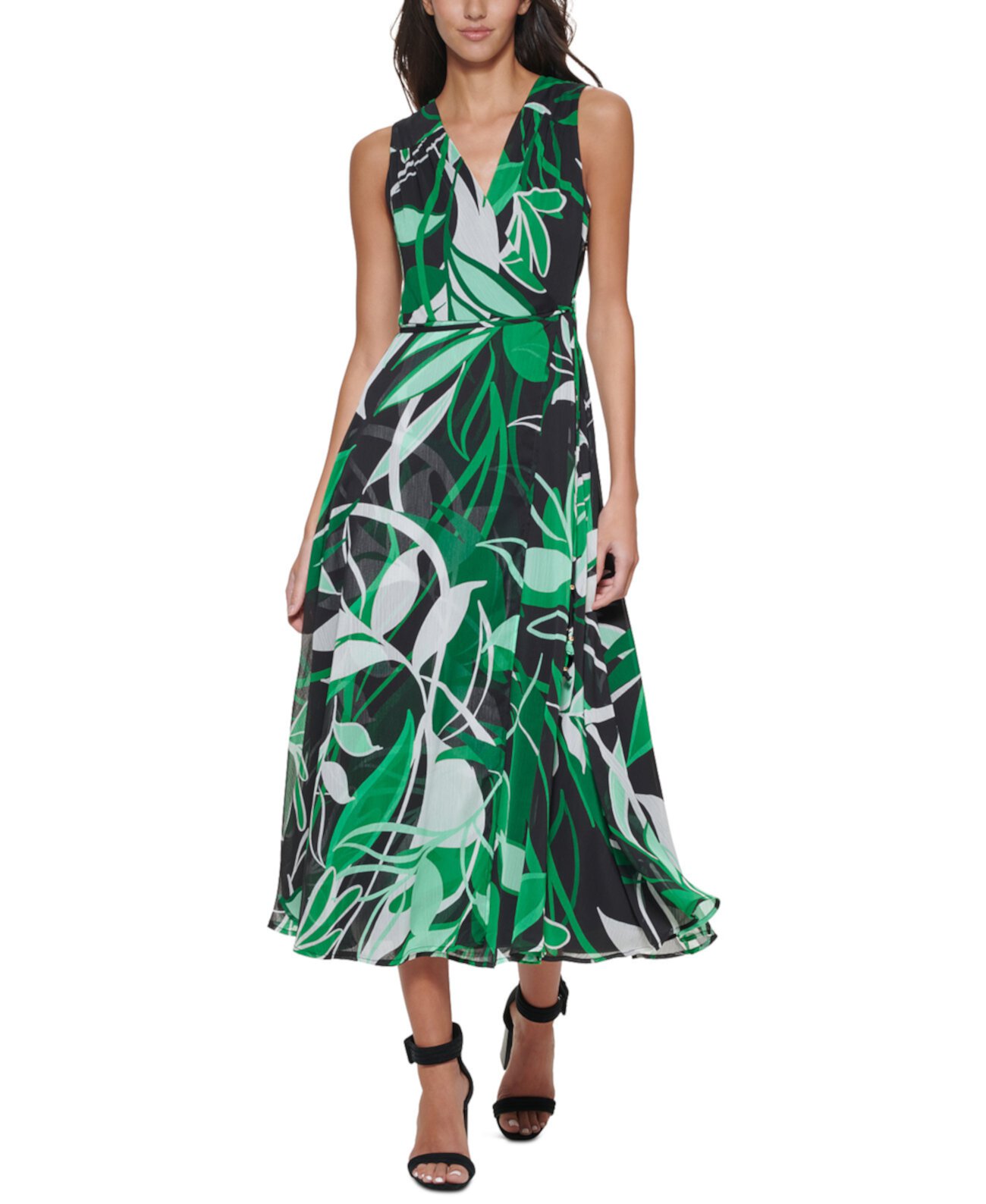 Женское Платье A-Line с Завязками на Талии Calvin Klein Calvin Klein