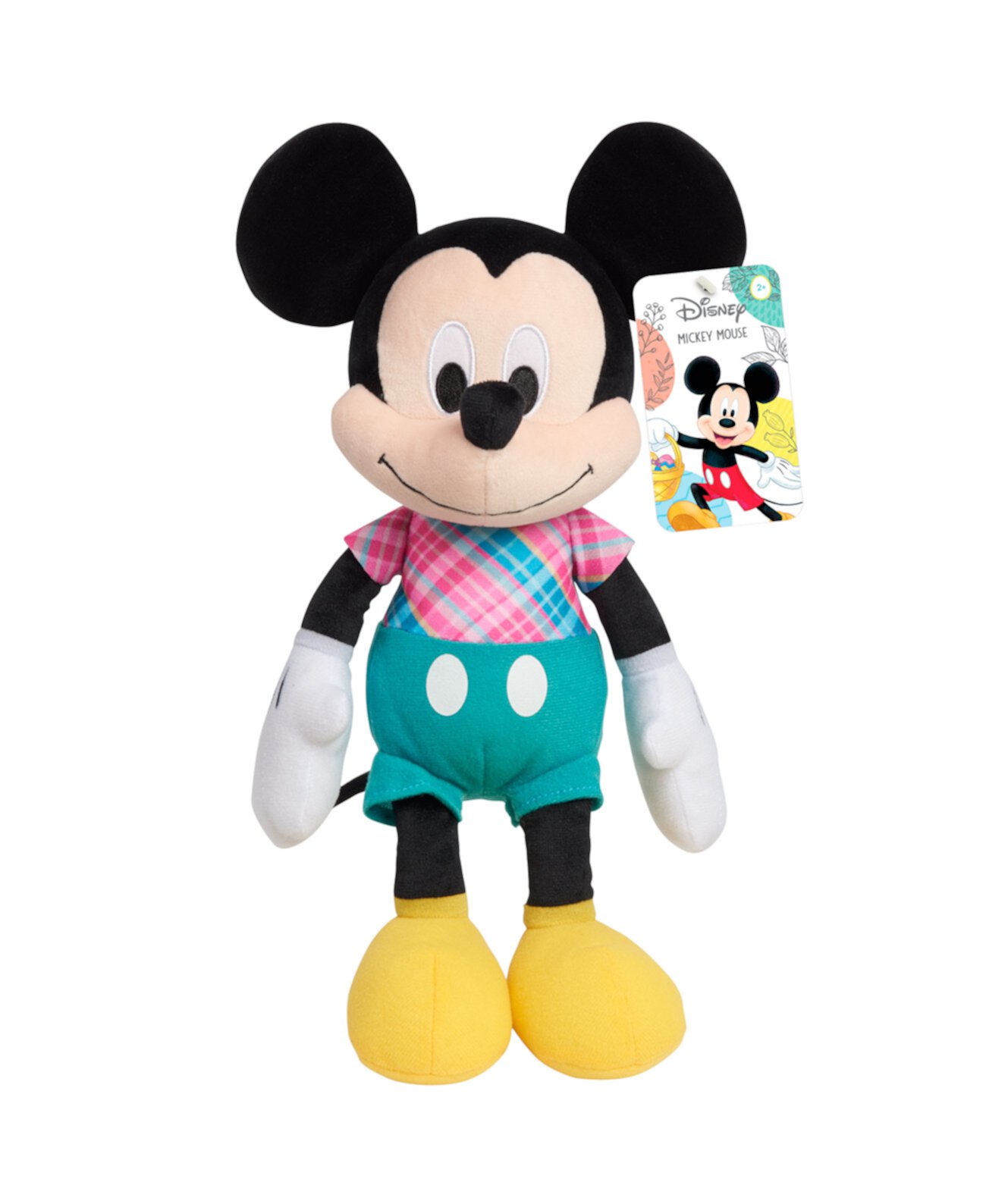 Пасхальная мягкая игрушка Disney размером 14 дюймов среднего размера Mickey Mouse