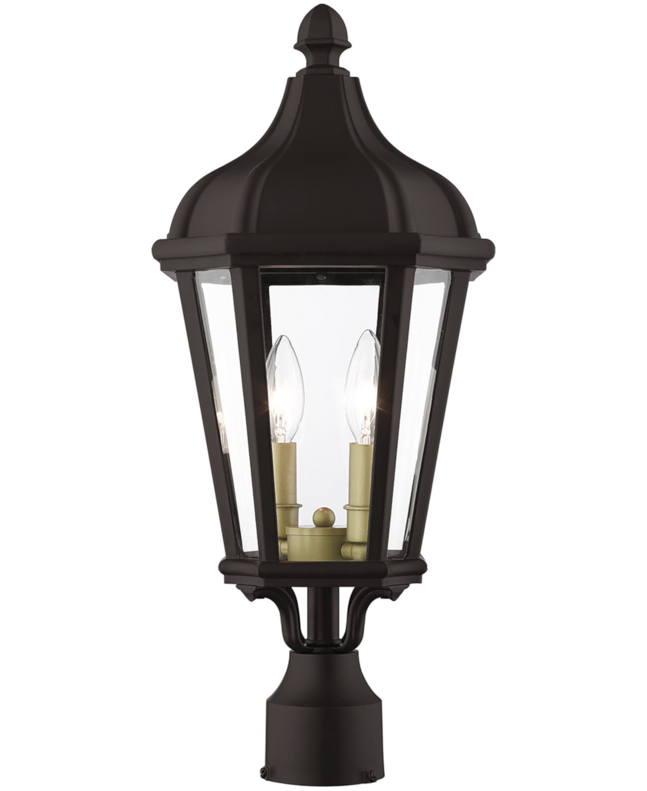 Morgan 2 Light Outdoor Post Top Фонарь Livex