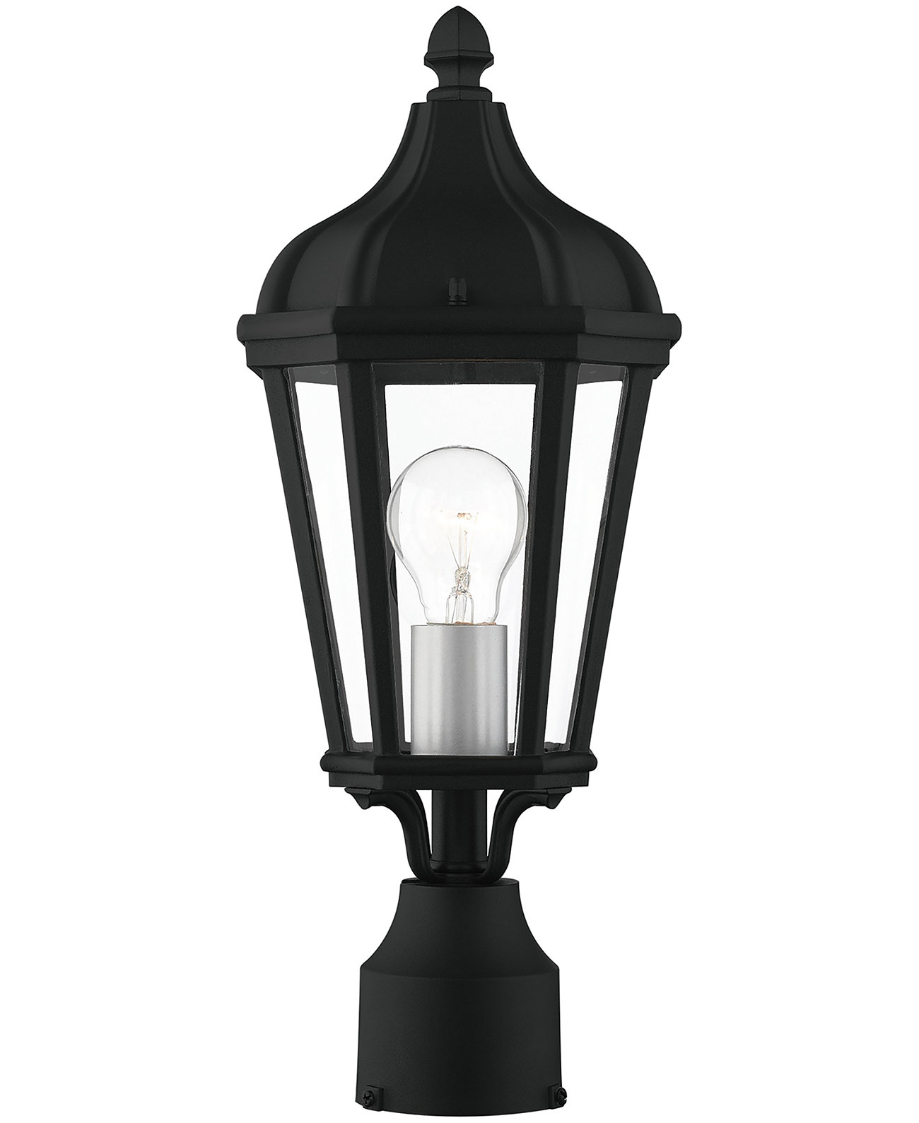 Morgan 1 Light Outdoor Post Top Фонарь Livex