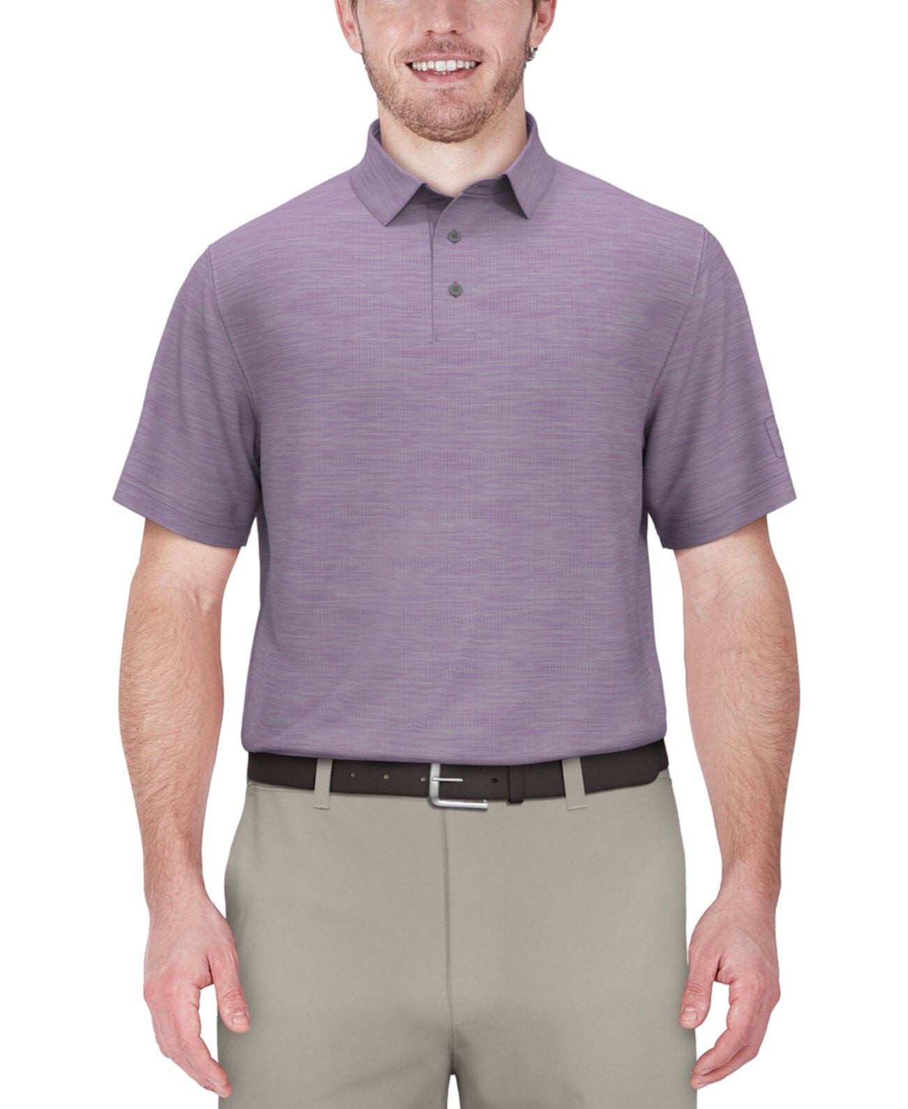 Мужская рубашка-поло для гольфа Airflux Jaspe PGA TOUR