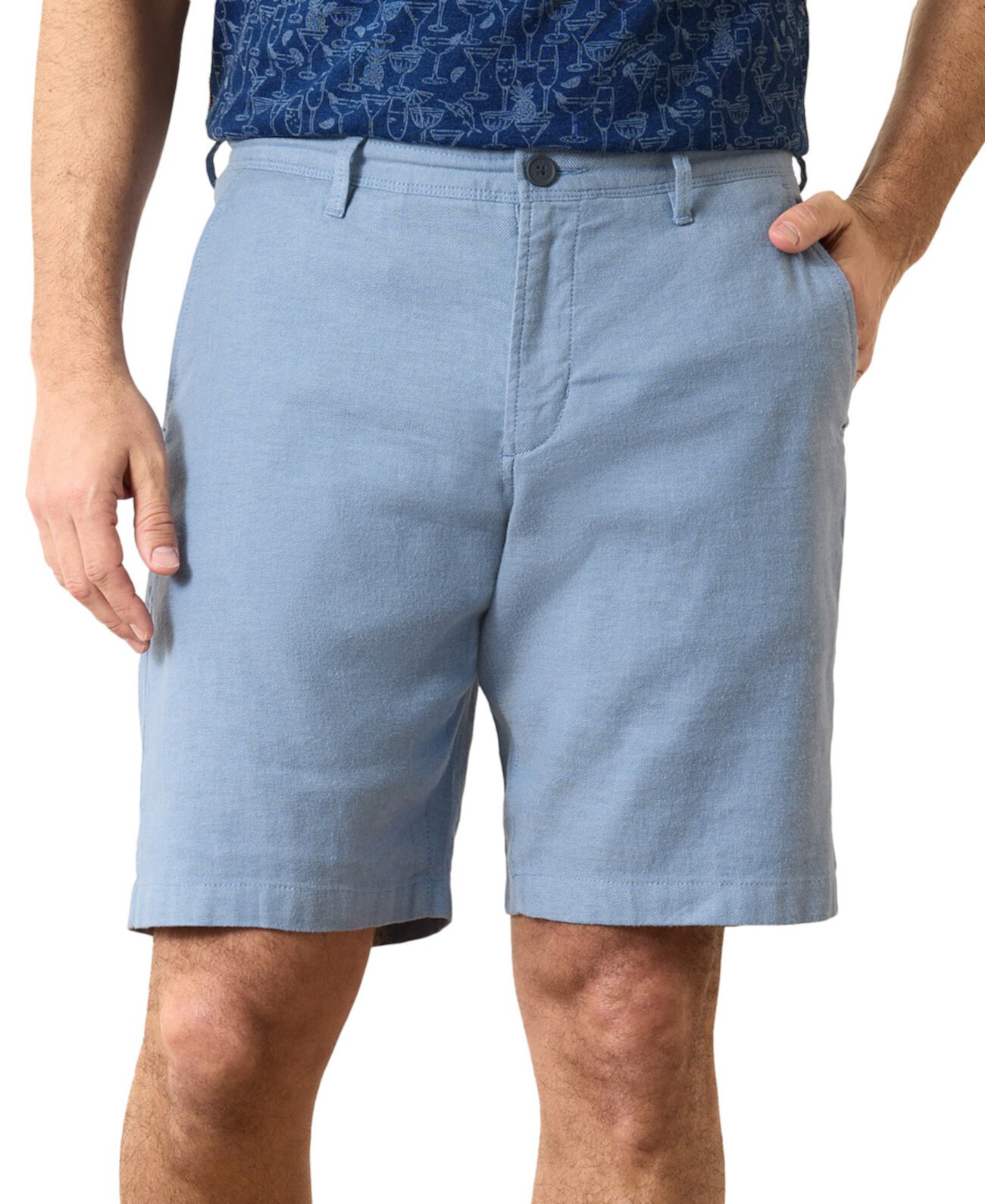 Мужские пляжные шорты 10 дюймов с плоской передней частью, окрашенные в пряже Tommy Bahama