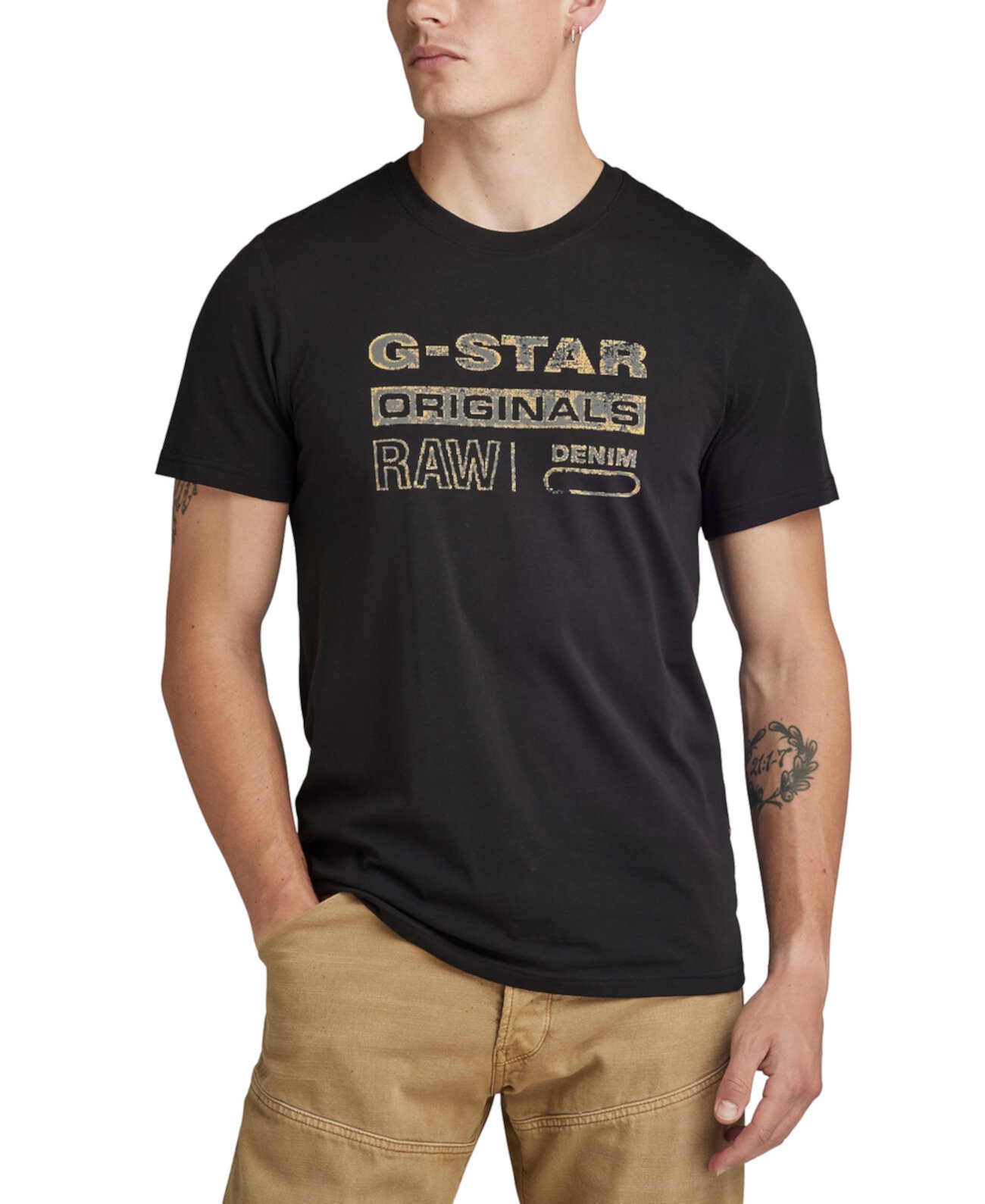 Мужская Футболка G-STAR RAW Originals G-STAR RAW