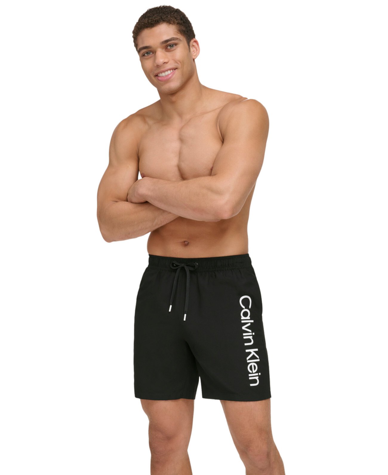 Мужские плавки для волейбола Core 7 дюймов с логотипом, созданные для Macy's Calvin Klein