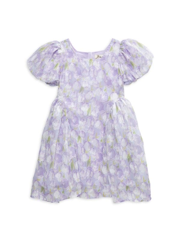 Платье с цветочным принтом для маленькой девочки DOE A DEAR