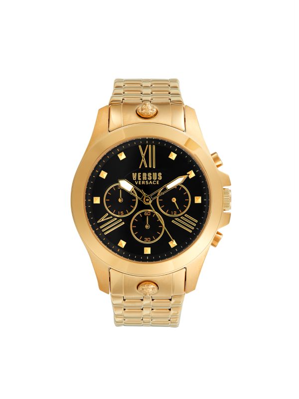 Часы-браслет с хронографом 44 мм Versus Versace